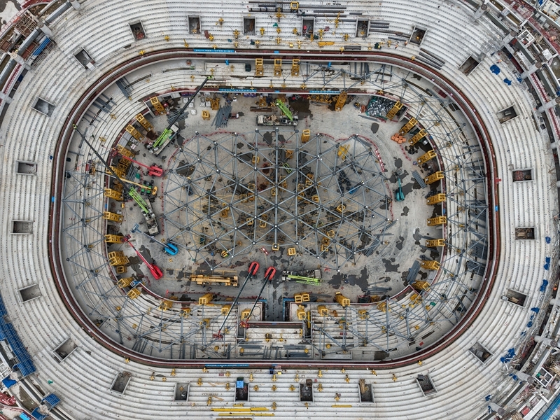 浙江杭州余杭国际体育中心项目稳步推进