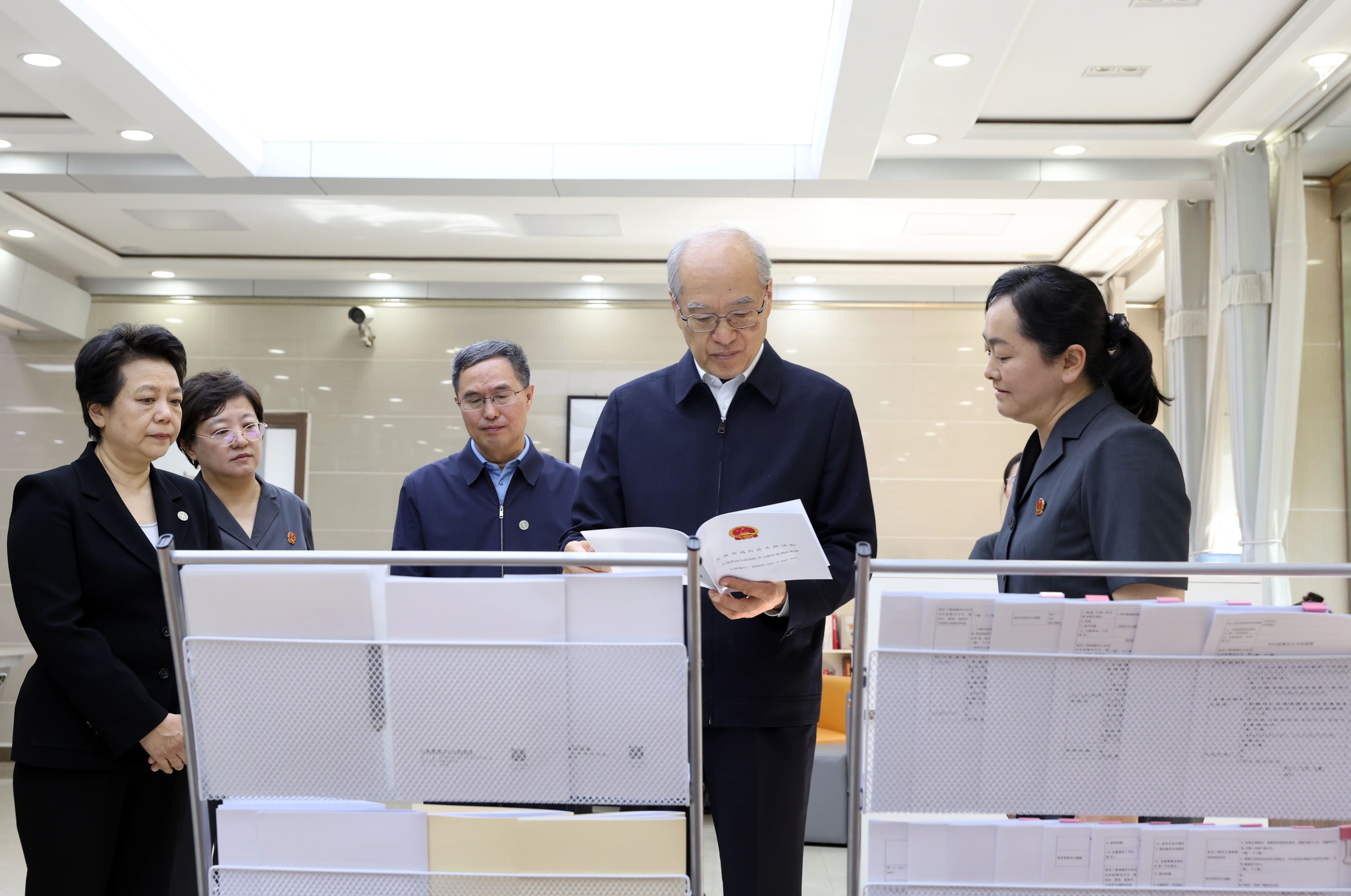 “关键是把‘实’字落到位” ——最高法调研组调研甘肃法院